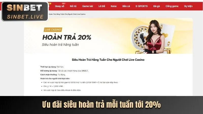 Các cấp độ VIP và yêu cầu thăng cấp tại V7BET